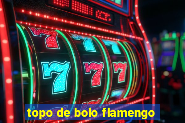 topo de bolo flamengo